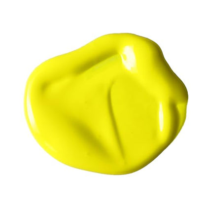 Liquitex BASICS Acrylic Fluid Paint, 4-oz Bottle, Fluorescent Yellow | Super Versatile, Fine Art Pigments; Fluid Consistency, Vibrant satin colors, Permanent, Lightfast, Water-Resistant Finish - color: Fluorescent Yellow, style: 118ml (4-oz)