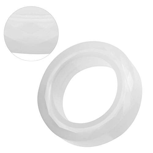 Bracelet Silicone Resin Molds, Clear Round Silicone Bangle Mold for Making DIY Crafts Supplies Polymer Clay Crafting