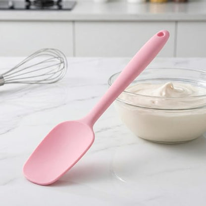 5 Pcs Silicone Spatula,Food Grade Rubber Spatula, Spatulas Silicone Heat Resistant, Used for Baking, Cooking, non Stick, Dishwasher Safe, BPA Free