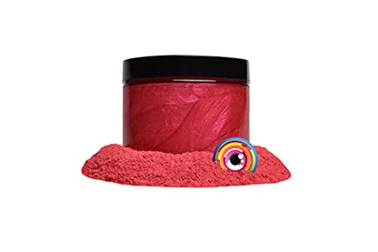Eye Candy Pigments Premium Red Mica Powder - Red Rose (50gr) - for Epoxy, Resin, Soap, Paint, Woodworking, Acrylic Pouring, Bath Bombs, Fishing Lures - DIY Arts and Crafts Additive - color: Red Rose