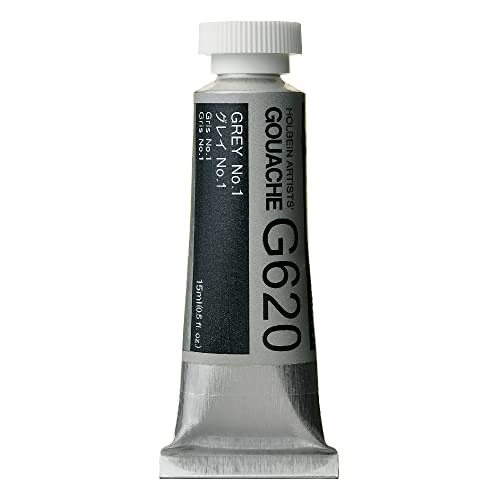 Holbein Artists Gouache Grey No.1 15ml (A)