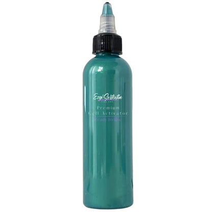 Premium Cell Activator for Acrylic Pouring, Ready to Pour, Metallic Real Teal, 4oz, Paint - color: Metallic Real Teal