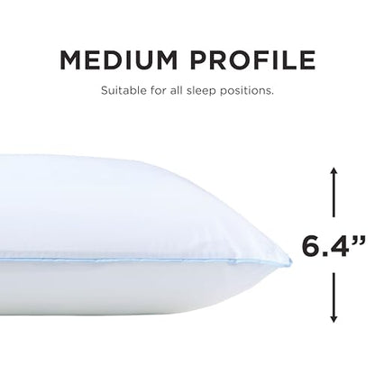 Tempur-Pedic TEMPUR-Cloud Dual Cooling Pillow, King (Pack of 1), White - color: King, size: 1