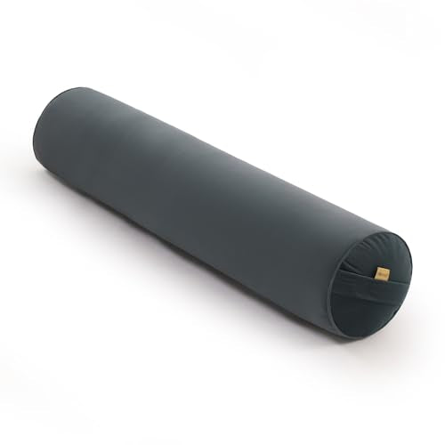 Body Pillow for Adults,Long Round Pillow,Big Cylindrical Pillow,Large Full Bolster Pillows for Side Sleepers (Charcoal Gray, 39.37"*7.87") - color: Charcoal Gray, size: 39.37"*7.87"