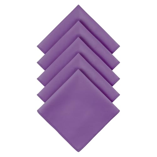 HOULIFE Sweat Absorbing Handkerchief for Men, Microfiber Quick-Dry Towels | Rags for Gym Sport Workout, Sweat Towel for Hand, Absorbency, Comfortable - color: Purple