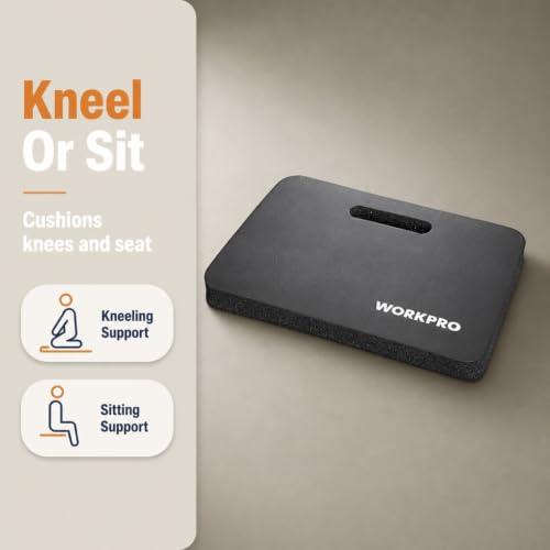 WORKPRO W133357 Kneeling Foam Pad 15 In. x 10.25 In. x 1.2 In. (Single Pack)