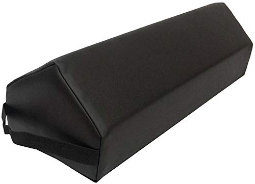 Therapist’s Choice® Spire Peak Massage Bolster Cushion, 8.5" X 7" X 25" (Black) - color: Black