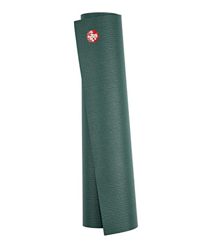 Manduka PRO Yoga Mat - 6mm | Lifetime Durability | Hygienic Construction | Premium Studio Quality | Teacher Approved - color: Black Sage, size: 85" x 26"