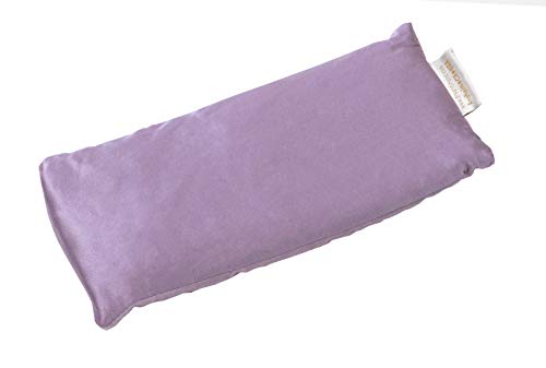 DreamTime Inner Peace Eye Pillow, Aromatherapy Lavender, Wellness and Relaxation Mask, Sooth Stress and Relieve Headaches, Purple Velvet