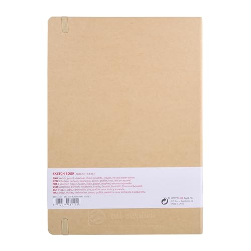 Talens Japan T9314-433M 452280 Art Creation Sketchbook, Drawing Notebook, 8.3 x 11.8 inches (21 x 30 cm), Craft Paper - color: craft paper, size: 21×30cm