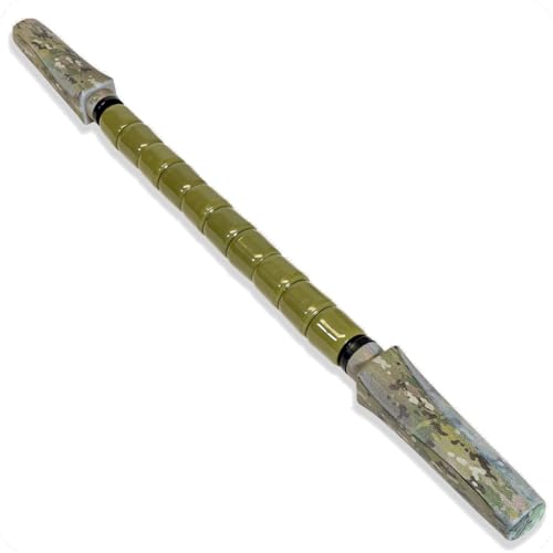 The Original Massage Stick - Self Myofasical Release Muscle Roller Stick - 22" Hunter Stick - color: Green