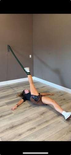 Fabric Resistance Bands with Looped Handles for Pull Up Assistance, Stretching, Mobility & Rehab | Long Non-Slip Workout Bands for Strength Training, Recovery & Home Gym Exercise - color: Black - Heavy