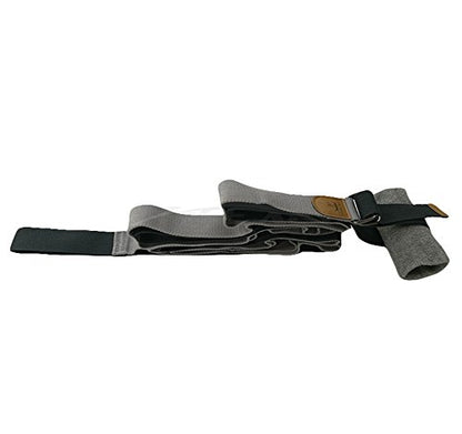Leg Stretch Band - To Improve Leg Stretching - Easy Install on Door - Perfect Home Equipment For Ballet, Dance And Gymnastic Exercise Flexibility Stretching Strap Foot Stretcher Bands - color: upgrade gray
