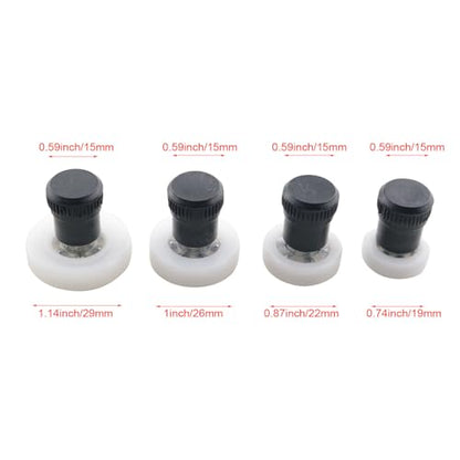 TAODAN 4PCS Pottery Trimming Tool Set Clay Decorating Utensil Ceramic Soil Polishing Tool Suitable for Sculpture