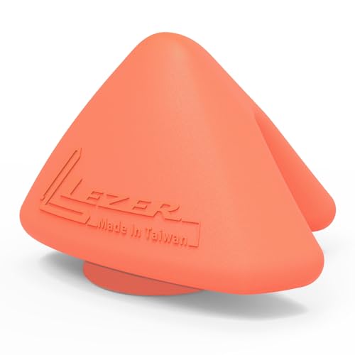 LEZER Large Trigger Massage Point, Manual Massage Ball, Hip Hook, Muscle Knot Release Tool, Deep Tissue Relief, Hip Flexor Iliacus Back Psoas Hand Foot Myofascial Physical Therapy, 3.5 inｘ3 in, Orange - style: 04 - Large Trigger Orange