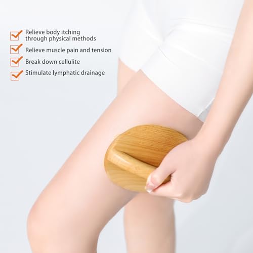 Wood Therapy Massage Tools, Cellulite Massage Tool & Massage Body Brush
