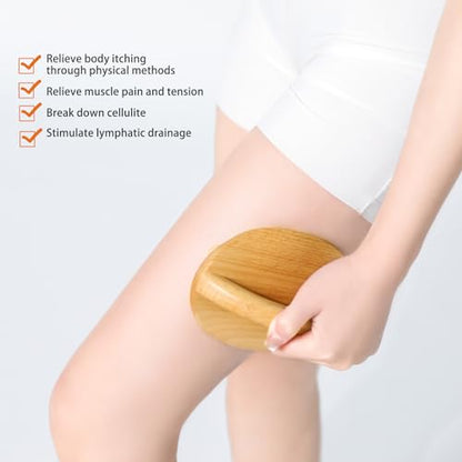 Wood Therapy Massage Tools, Cellulite Massage Tool & Massage Body Brush
