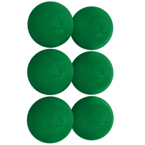 Great Call Athletics Lacrosse Official Game Balls Durable Consistent Performance - color: Green