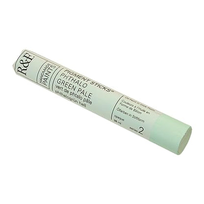 R&F Pigment Stick 38Ml Phthalo Green Pale - color: Phthalo Green Pale, size: 1 Count (Pack of 1)