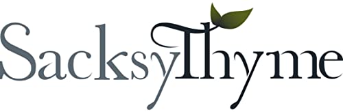 Sacksy Thyme Organic Linen Eye Pillow - Lavender & Flaxseed for Relaxation, Yoga, Stress Relief - Microwavable Heating Pad & Cool Compress - Made in USA - Gifts for Meditation - color: Sage (Unscented)