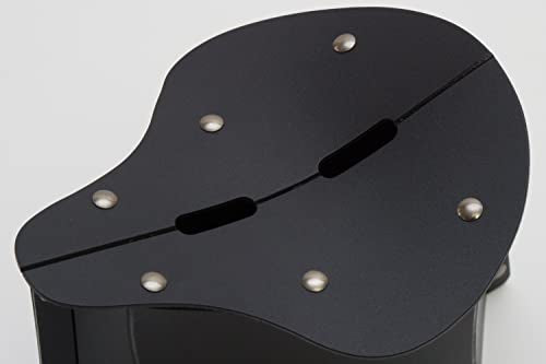 IPPINKA Foldable Meditation Kneeling Bench (Seiza), Portable and Lightweight, 5.3 in, 180g, Black