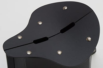 IPPINKA Foldable Meditation Kneeling Bench (Seiza), Portable and Lightweight, 5.3 in, 180g, Black