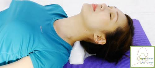 Neck & Shoulder Wellness Relaxation Pillow, Tension Reliever, Manual Pressure Massage Tool for Muscle Comfort & Everyday Relaxation, Non-Powered Massage Apparatus, Massage Ball – C