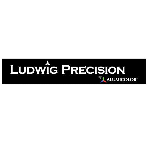 Ludwig Precision 8" 30-60-90-Degree Aluminum Drafting Triangle, 83008