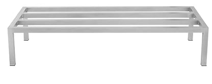 CenPro Commercial NSF Aluminum Dunnage Rack - 1,500 lb. Weight Capacity - 60"x20"x12" (28W-127) - size: 60x20x12"
