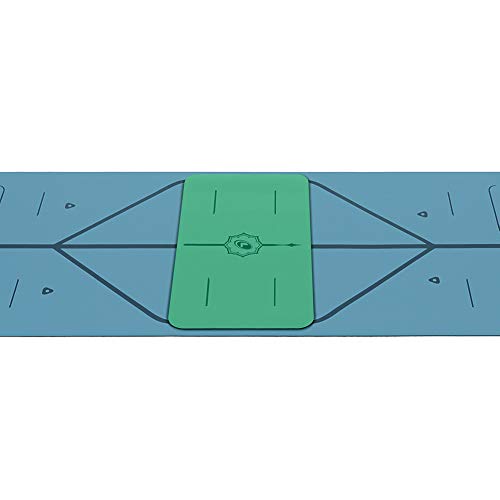 Liforme Yoga Pad - Revolutionary Alignment System, Advanced Non-Slip Grip - color: Green