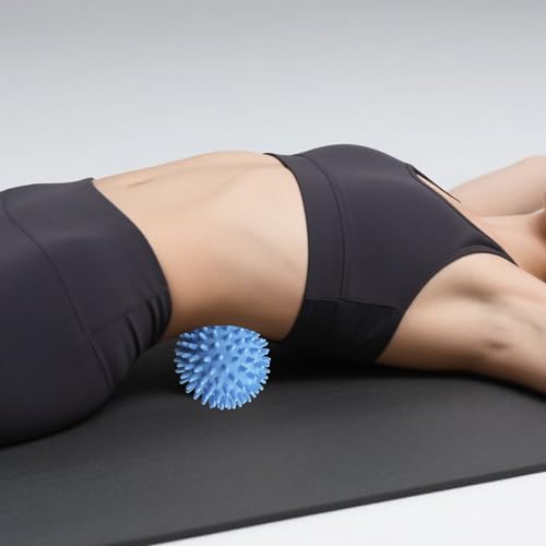 3PCS Firm Massage Lacrosse Balls for Myofascial Release, Muscle Knots, Trigger Point Therapy, Yoga Deep Tissue Massage, Pain Relieve from Plantar Fasciitis, Muscle Soreness Massager Ball - color: 3 Style Massage Ball Multicolor