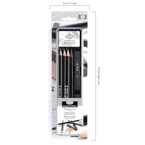 Royal & Langnickel Sketching Art Set W/Tin - style: Sketching