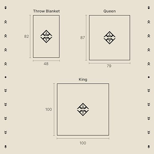 Inca Aztec Throw, Queen, King Blanket | Southwest Indian Navajo Boho Style | Native Cover for Camping, Bedding, Couch, Vanlife | Faux Alpaca, Lightweight, Hypoallergenic (Obsidian Black, Queen) - color: Obsidian Black, size: Queen