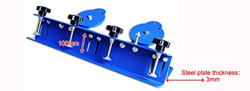 INTBUYING Desktop Screen Printing Hinge Clamp for Silk Screen Printing Machine Hobby Printer 20x2.4 Inches - size: 20''x2.4''