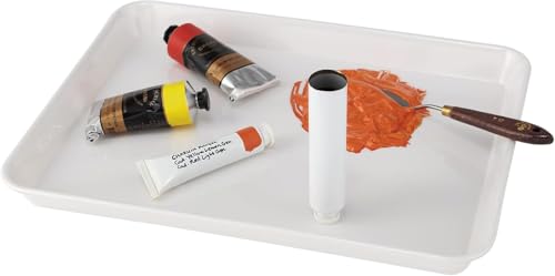 Empty Oil Paint Tube with Needle Cap (40ml, 7 Pack), Unsealed Aluminum Tube for Storing Paints Acrylics, Gouaches, Watercolors, Oils and Other Kinds of Paints