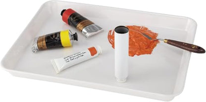 Empty Oil Paint Tube with Needle Cap (40ml, 7 Pack), Unsealed Aluminum Tube for Storing Paints Acrylics, Gouaches, Watercolors, Oils and Other Kinds of Paints