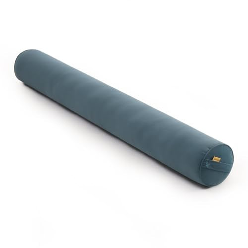 Body Pillow for Adults,Long Round Pillow,Big Cylindrical Pillow,Large Full Bolster Pillows for Side Sleepers (Slate Blue, 59"*7.87") - color: Slate Blue, size: 59"*7.87"