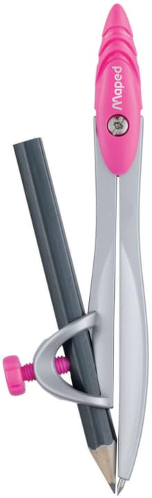 Maped Study Metal Compass with Universal Holder in Reusable Storage Case (119410TA)
