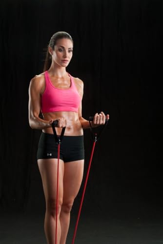Black Mountain Products New Strong 25 -Pounds Resistance Bands - color: Red