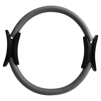 15" Pilates Ring, Dual-Grip Pilates Ring Lightweight Circle Yoga Rin-g for Enhance Thigh and Arm Strength, Body Exercise Tool for Home Gym
