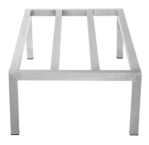 CenPro Commercial NSF Aluminum Dunnage Rack - 1,500 lb. Weight Capacity - 48"x20"x8" (28W-133) - size: 48x20x8"