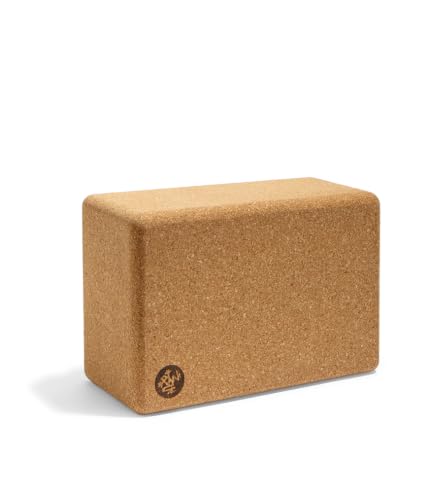 Manduka Yoga Block - Fine-Grain Block, Yoga Equipment, Home Gym Accessory, Pilates Tool, Lightweight for Travel, Extra Firm Workout Accessory with Comfortable Edges - size: 4" x 6" x 9"