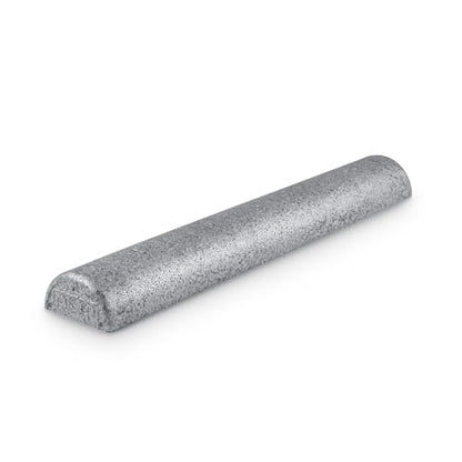 OPTP Silver AXIS Moderately Firm Foam Roller – Half-Round, Silver, 36" x 3" | Moderate density for sports medicine, physical therapy, Pilates, yoga, trigger point myofascial release, Heat-molded EPP foam - size: 36" x 3" Half-Round