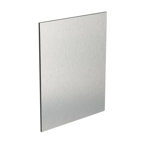 AlumaComp Aluminum Archival Painting & Mounting Panel, 18x24, Double-Sided, 100% Archival, Acid-Free, 4mm Thick, for All Media - Ideal for Professional Photographers, Fine Artists, Graphic Artists - size: 18"x24"