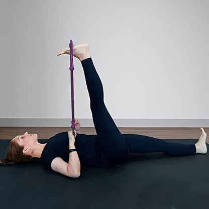 Shrdaepe Massage Trigger Point Cane, Muscle Release Tool Self Massage Hook Cane, Handheld Back, Neck, Shoulder, Leg and Feet Massager Rod, Body Deep Tissue Gifts for Men & Women, Purple - color: Purple
