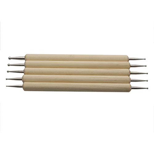 DUJISO 20 PCS Leather Stamping Tool Leather Carving Working Saddle Making Tools DIY Leather Craft Stamps Set DIY Hammer