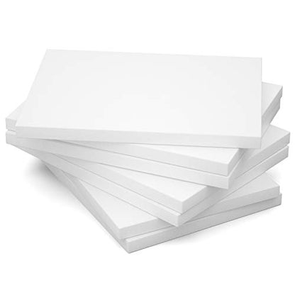 Stretched Canvas, 11x14 Inch Set of 7, Primed White | 100% Cotton Artist Canvas Boards for Painting, Acrylic Pouring, Oil Paint Dry & Wet Art Media - color: White, size: 11"x14"