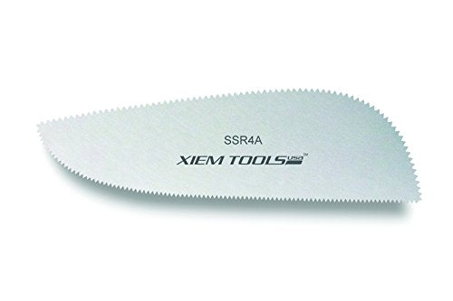 Xiem Tools Stainless Steel Clay Rib for Ceramics and Pottery (Rib 4A) - size: Rib 4A