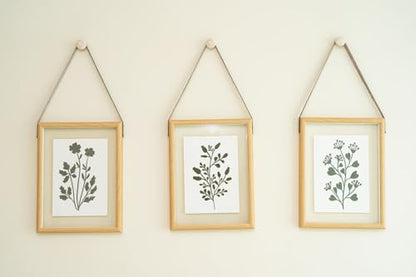 18Pcs Flower Stencils for Painting - Reusable Wildflower Stencils with Birds, Butterflies & Wildflowers - DIY Craft Templates for Walls, Wood, Canvas - style: Flowers
