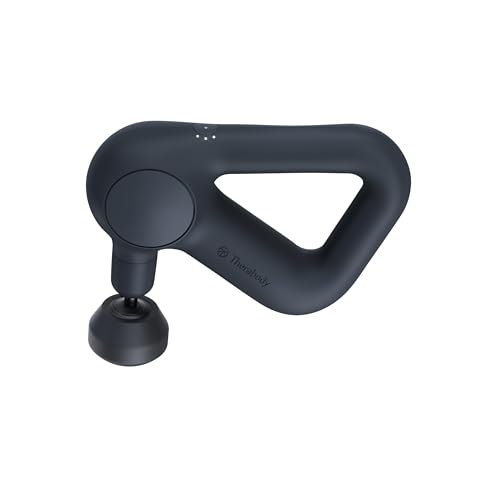 TheraGun Therabody Relief Massage Gun | for Daily Comfort | 3-Speed | Black | Quiet Handheld Percussion Muscle Massager for Back, Leg & Shoulder Pain Relief. Lightweight, Easy to Use, Ergonomic Grip - color: Black - 3 Attachments